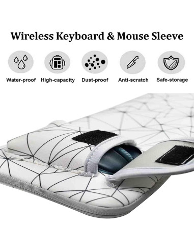 Funda de teclado y ratón Logitech MK270 NUENSS-ROR Neopreno