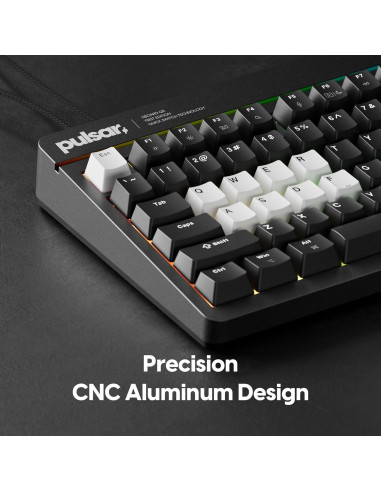 Teclado Mecánico Pulsar XBOARD QS TKL RGB Intercambiable