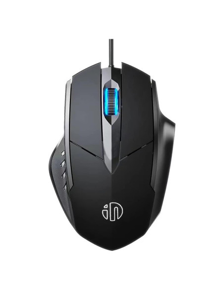 Ratón USB con cable Censprin ergonómico 1200 DPI clic silencioso