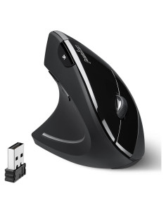 Ratón Vertical Ergonómico Inalámbrico Perixx PERIMICE-713L para Zurdos
