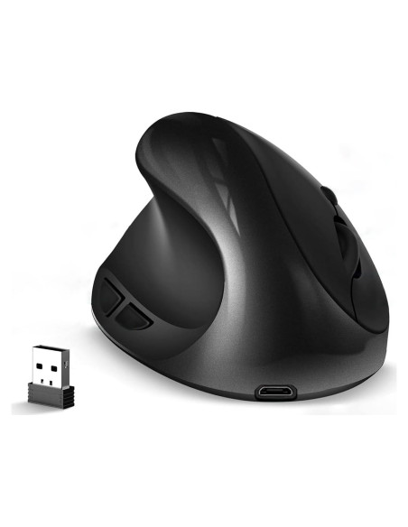 Ratón Vertical Inalámbrico Ergonomico BeWishes para Zurdos 3 DPI