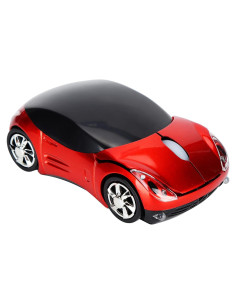 Ratón Inalámbrico Ergonómico Luqeeg 1600 DPI USB Coche Deportivo