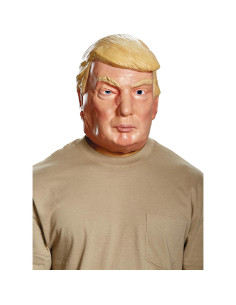 Máscara de Vinilo Deluxe Donald Trump para Hombre Disguise 2
