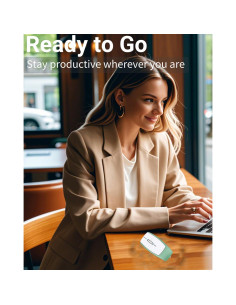 Ratón Inalámbrico Mini SHARE SUNSHINE Verde con Lector TF 2