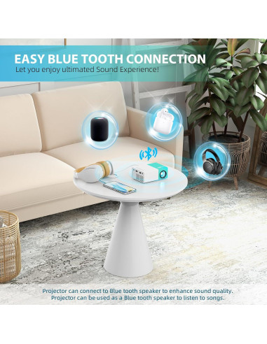 Proyector Mini Wepvo YG300Plus 1080P Portátil Verde Menta