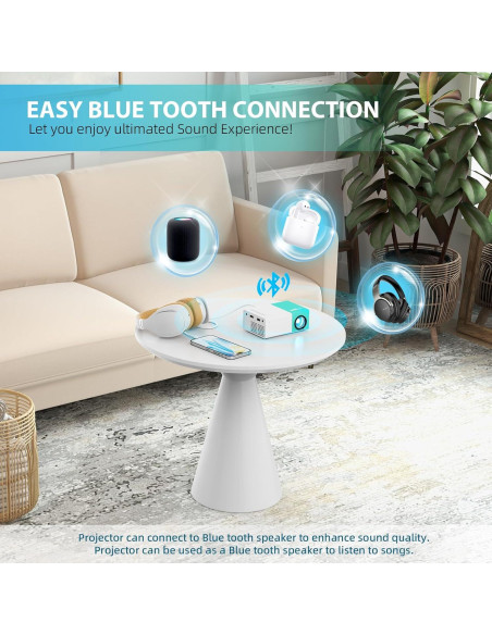 Proyector Mini Wepvo YG300Plus 1080P Portátil Verde Menta