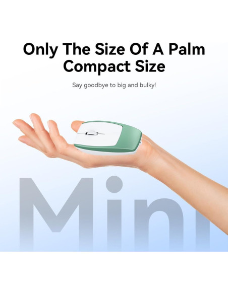 Ratón Inalámbrico Mini SHARE SUNSHINE Verde con Lector TF