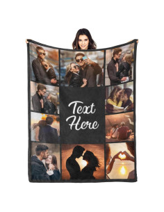 Manta Personalizada Printwoo 101.6x76.2cm Franela