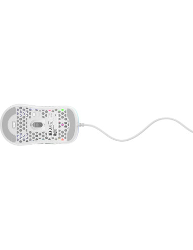 Ratón Gaming Xtrfy M42 RGB Ultra Ligero Blanco