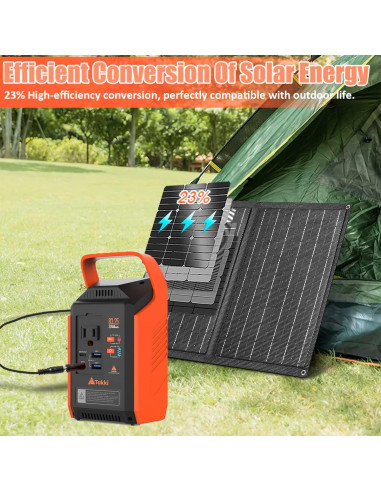 Generador Solar Portátil Takki S89 83Wh con Panel 21W