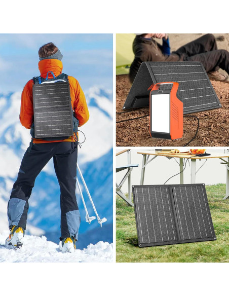 Generador Solar Portátil Takki S89 83Wh con Panel 21W