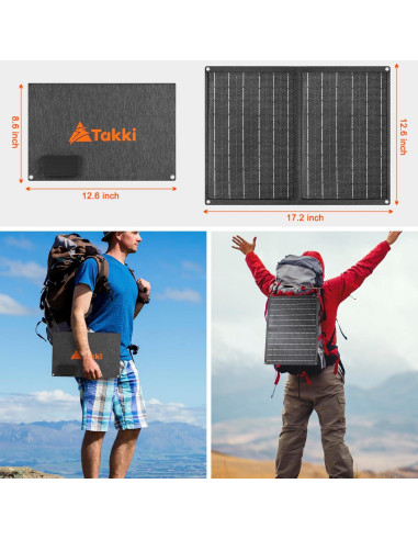 Generador Solar Portátil Takki S89 83Wh con Panel 21W