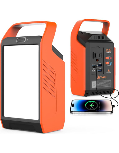 Generador Solar Portátil Takki S89 83Wh con Panel 21W