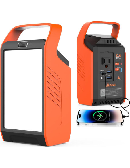 Generador Solar Portátil Takki S89 83Wh con Panel 21W