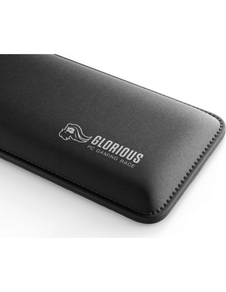 Almohadilla de muñeca Glorious GSW-75 Compacta Negra 30.48x10.16 cm