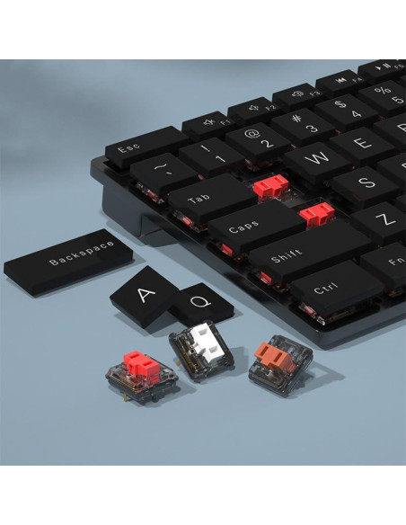 Interruptores Mecánicos Kailh Choc 5 Pines Rojo 10pcs