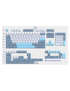 Juego de Teclas Mecánicas Sumgsn PBT Doble Inyección 163 Teclas