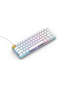 Teclado Mecánico Glorious GMMK Hielo Blanco Compacto 2