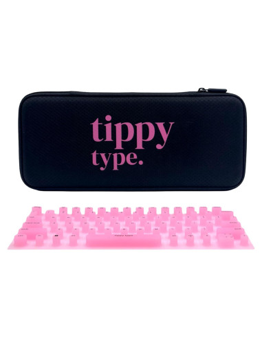 Cubierta de Teclado Silicona Tippy Type para Dell 13.3" - Rosa