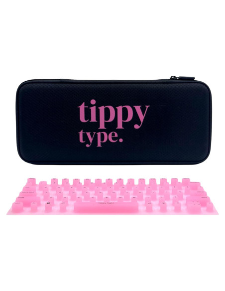 Cubierta de Teclado Silicona Tippy Type para Dell 13.3" - Rosa