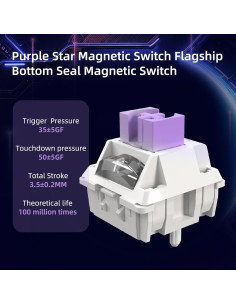 Teclado IROK MU68 Ultra RGB Mecánico Compacto 68 Teclas 2