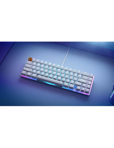 Teclado Mecánico Glorious GMMK Hielo Blanco Compacto