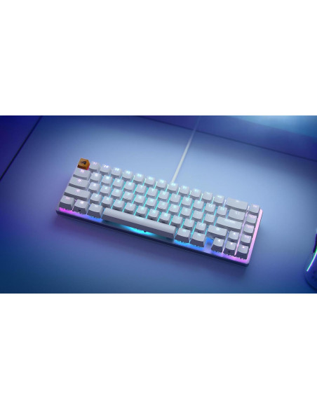 Teclado Mecánico Glorious GMMK Hielo Blanco Compacto