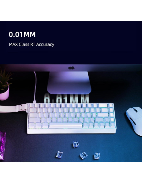 Teclado IROK MU68 Ultra RGB Mecánico Compacto 68 Teclas