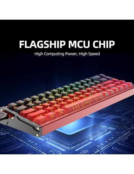 Teclado Mecánico IROK MG68PRO 68 Teclas Aluminio ARGB