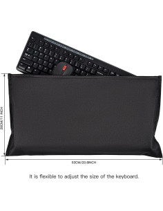 Cubierta de Polvo para Teclado Universal iKammo 53x28cm 2