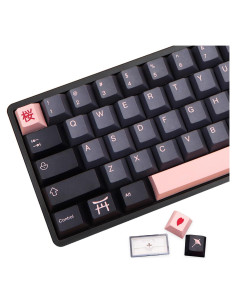 Set de Teclas Noche Sakura Molgria PBT 136 Teclas para Teclado