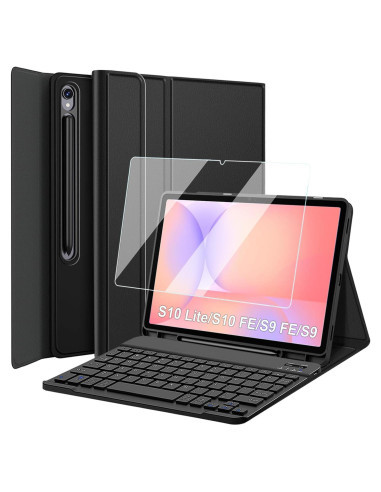 Funda Teclado Bluetooth Samsung Galaxy Tab S9 FE/S9 11" con S Pen