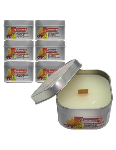 Vela de Citronela Aromatizada Coleman para Exteriores - 6 Unidades