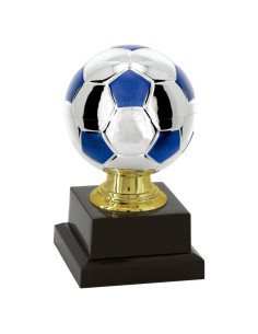 Trofeo de Balón de Fútbol Medallas Express Plateado 15.24cm