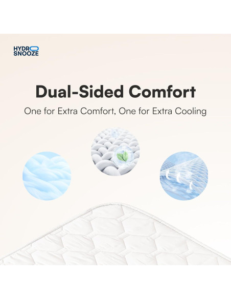 Almohadilla de Colchón Refrigerante HYDRO SNOOZE Media Reina