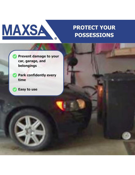 Guía de Estacionamiento Doble Láser Maxsa 37312 Plata