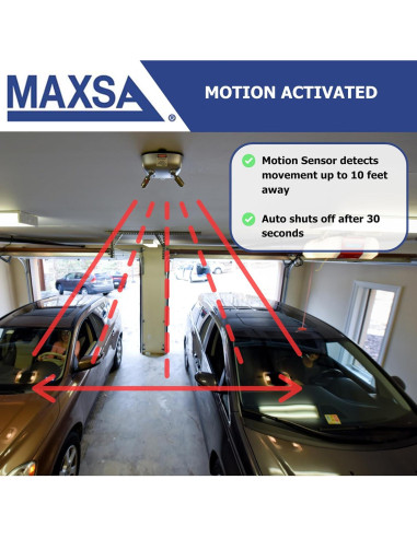 Guía de Estacionamiento Doble Láser Maxsa 37312 Plata