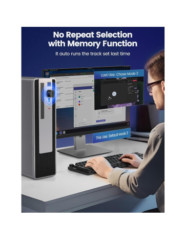 Agitador de Ratón USB Meatanty Indetectable con Pantalla LED