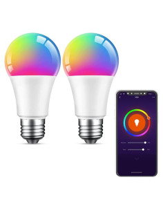 Bombilla Inteligente Beantech WB5-2 RGB Wi-Fi Paquete de 2