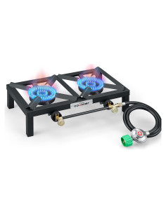 Estufa de Campamento COOKAMP SA2200 Doble Quemador Propano