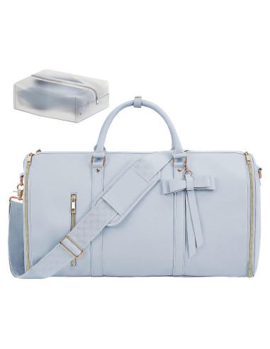 Bolsa Duffle de Ropa STHMEOOHT Azul 2 en 1 con Compartimentos