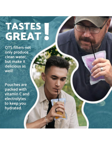 Combo Purificador de Agua OTS Osmo - 1 Sello y 1 Gota