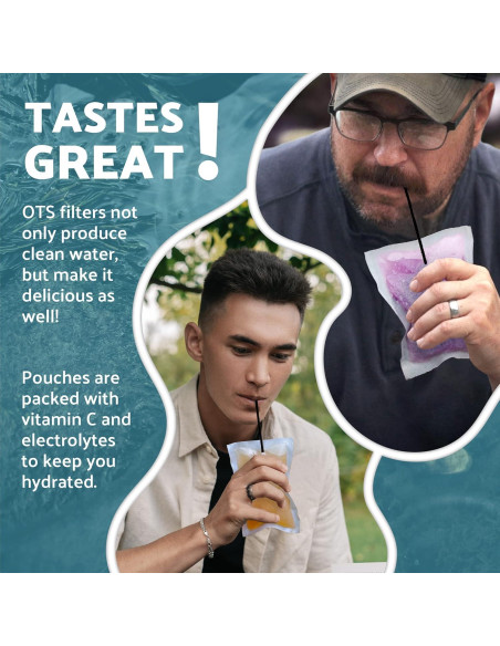 Combo Purificador de Agua OTS Osmo - 1 Sello y 1 Gota