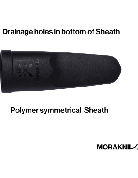 Cuchillo Morakniv Eldris Pocket 2.2" Acero Inoxidable con Funda Cuchillo Morakniv Eldris Pocket 2.2" Acero Inoxidable con Funda