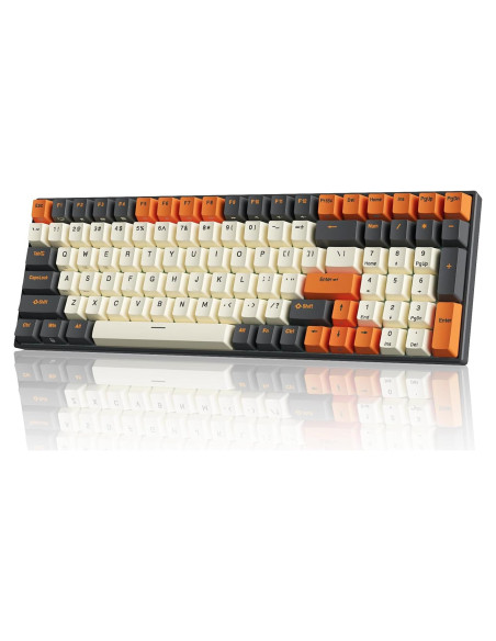 Teclado Mecánico Inalámbrico RK ROYAL KLUDGE RK100 RGB 100 Teclas