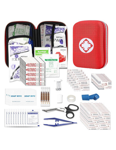 Kit de Primeros Auxilios Monoki 274 Piezas para Emergencias