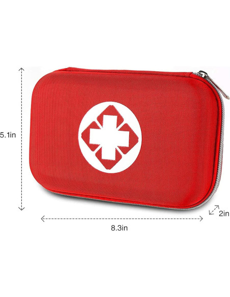 Kit de Primeros Auxilios Monoki 274 Piezas para Emergencias Kit de Primeros Auxilios Monoki 274 Piezas para Emergencias