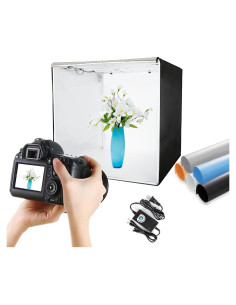 Caja de Luz Fotográfica 40.6x40.6 cm LTRINGYS Dimmable
