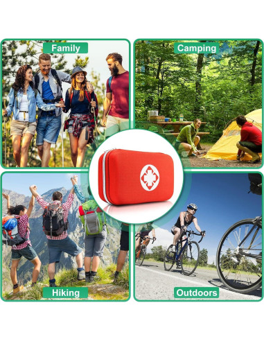 Kit de Primeros Auxilios Monoki 274 Piezas para Emergencias
