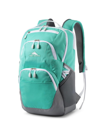Mochila High Sierra Swoop 30L para Laptop 17" Acuamarina